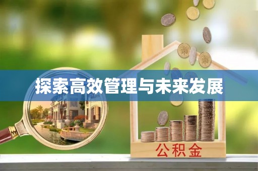 祁阳探索高效管理与未来发展