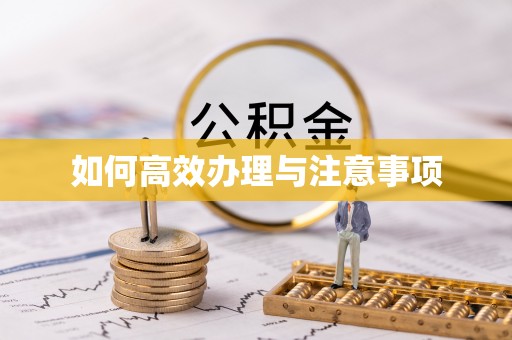 祁阳如何高效办理与注意事项