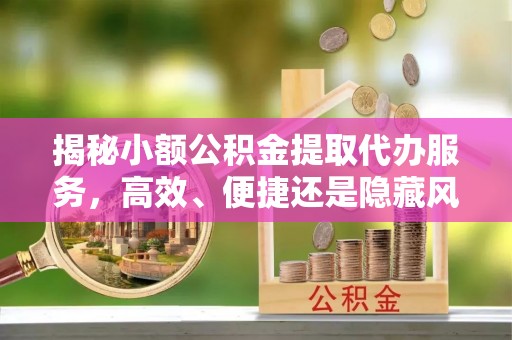 祁阳揭秘小额公积金提取代办服务，高效、便捷还是隐藏风险？