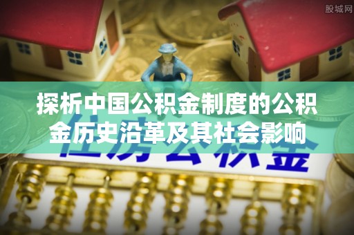 祁阳探析中国公积金制度的公积金历史沿革及其社会影响