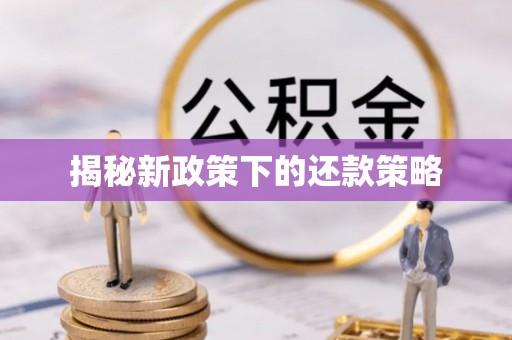 祁阳揭秘新政策下的还款策略