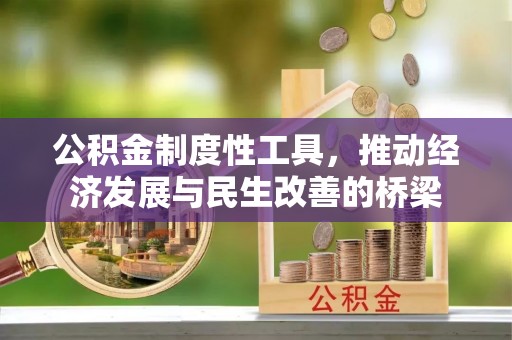 祁阳公积金制度性工具，推动经济发展与民生改善的桥梁