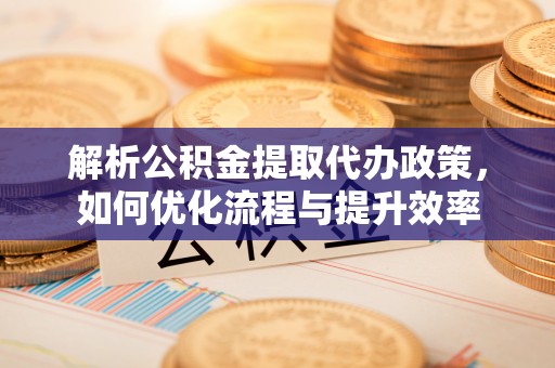 祁阳解析公积金提取代办政策，如何优化流程与提升效率