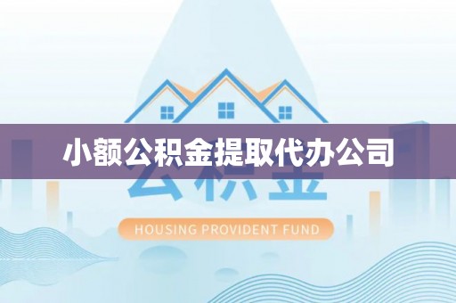 祁阳小额公积金提取代办公司