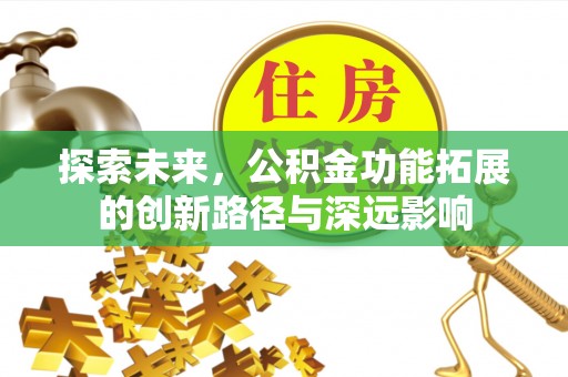 祁阳探索未来，公积金功能拓展的创新路径与深远影响