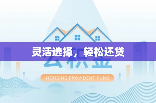 祁阳灵活选择，轻松还贷