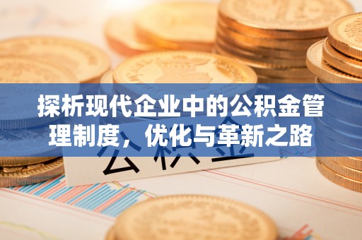祁阳探析现代企业中的公积金管理制度，优化与革新之路