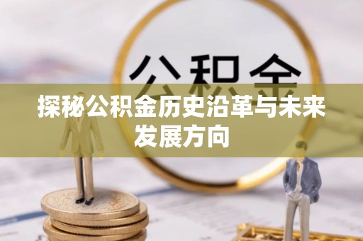 祁阳探秘公积金历史沿革与未来发展方向