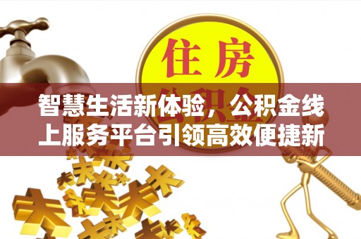 祁阳智慧生活新体验，公积金线上服务平台引领高效便捷新时代