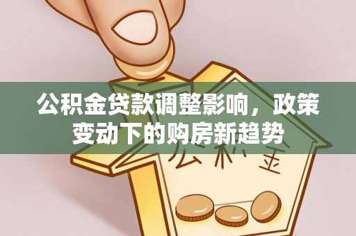 祁阳公积金贷款调整影响，政策变动下的购房新趋势