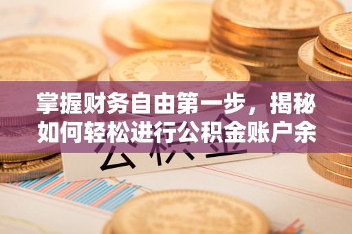 祁阳掌握财务自由第一步，揭秘如何轻松进行公积金账户余额查询