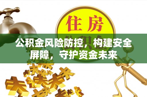 祁阳公积金风险防控，构建安全屏障，守护资金未来