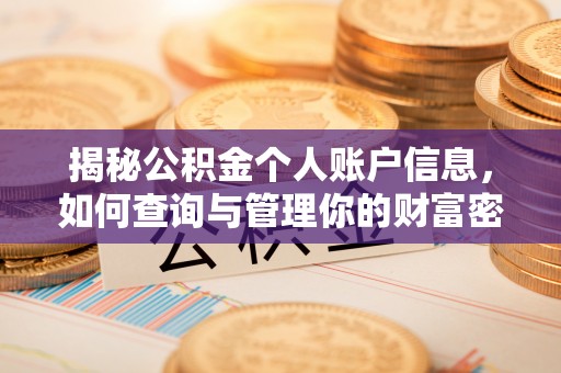 祁阳揭秘公积金个人账户信息，如何查询与管理你的财富密码