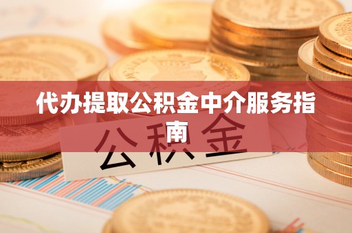 祁阳代办提取公积金中介服务指南