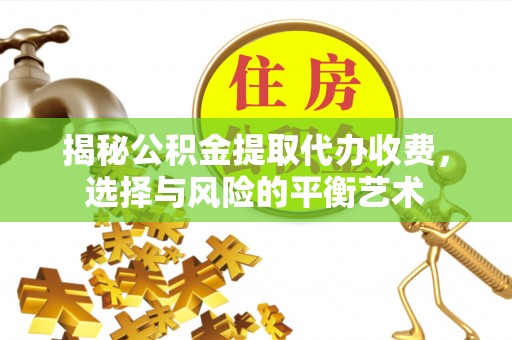 祁阳揭秘公积金提取代办收费，选择与风险的平衡艺术