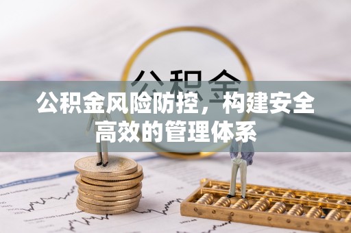 祁阳公积金风险防控，构建安全高效的管理体系